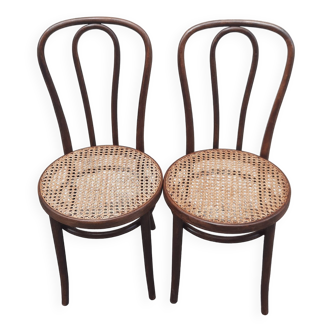 Paire de chaises bistrot