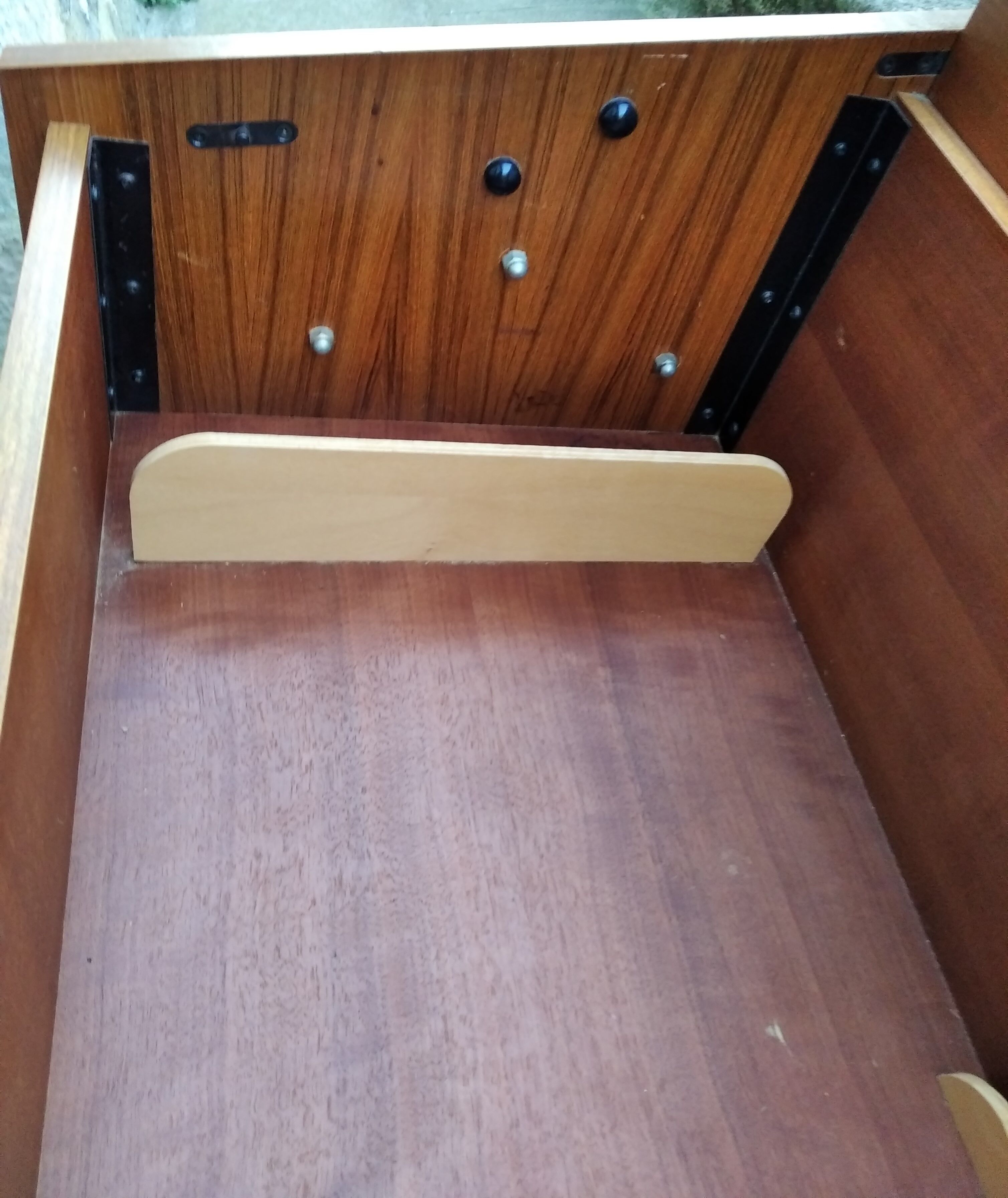 Scandinavian vintage console 1950