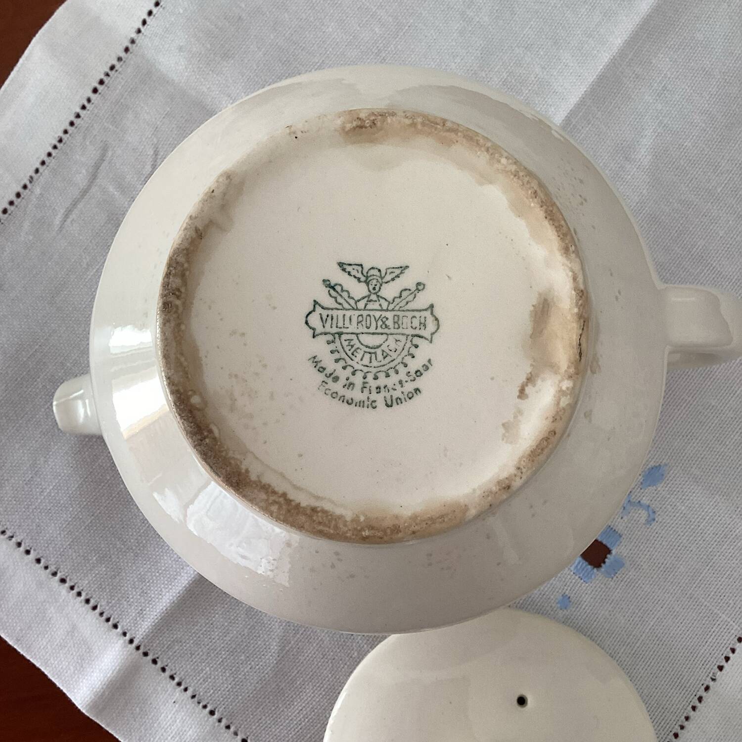 Old Mettlach Villeroy & Boch teapot