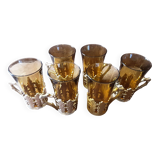 Set of 6 original glasses