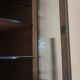 Large corner buffet in solid walnut Louis Philippe era around 1840