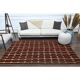 Vintage Turkish Oushak Handmade Wool & Cotton Brown Rug 169x238