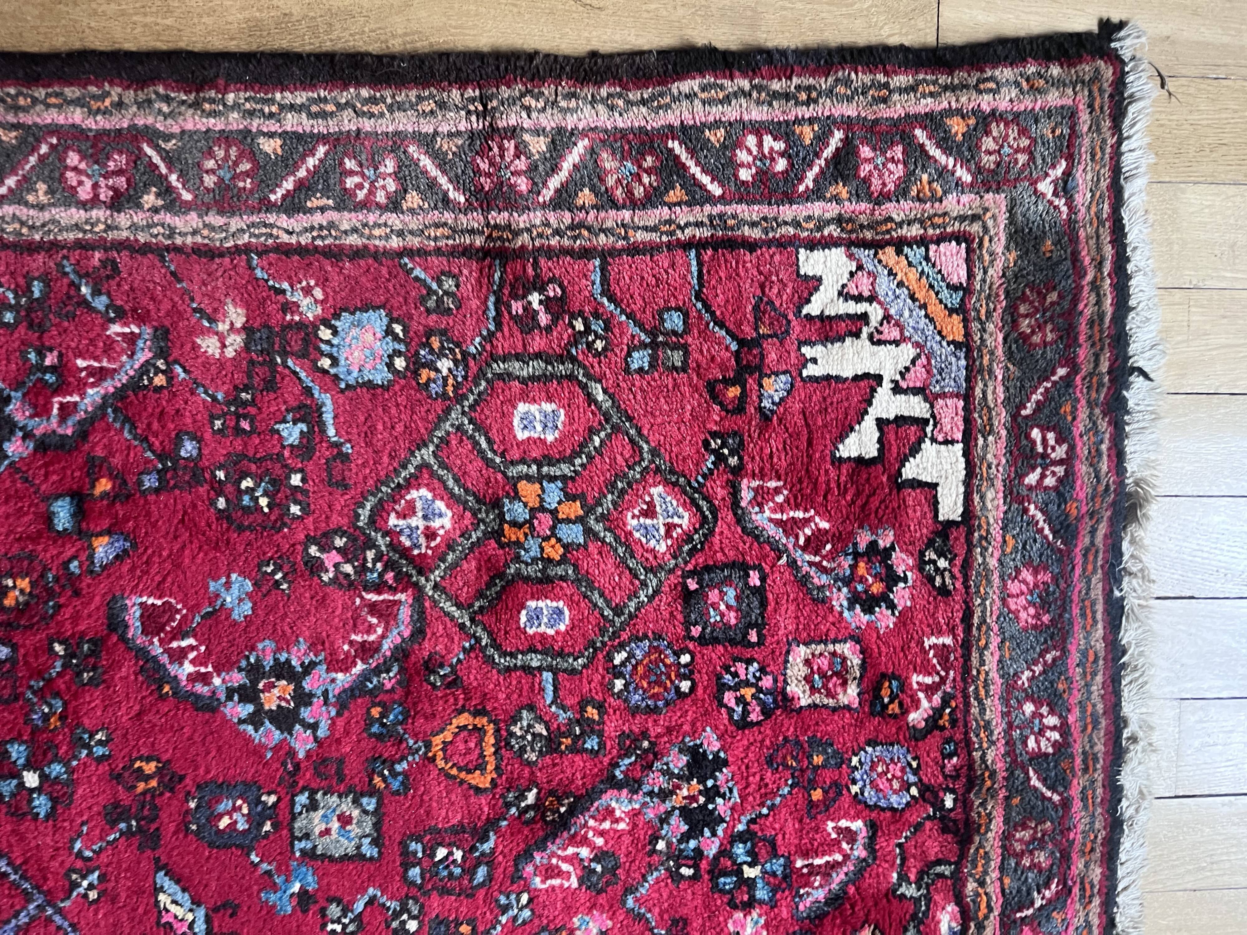Vintage oriental rug