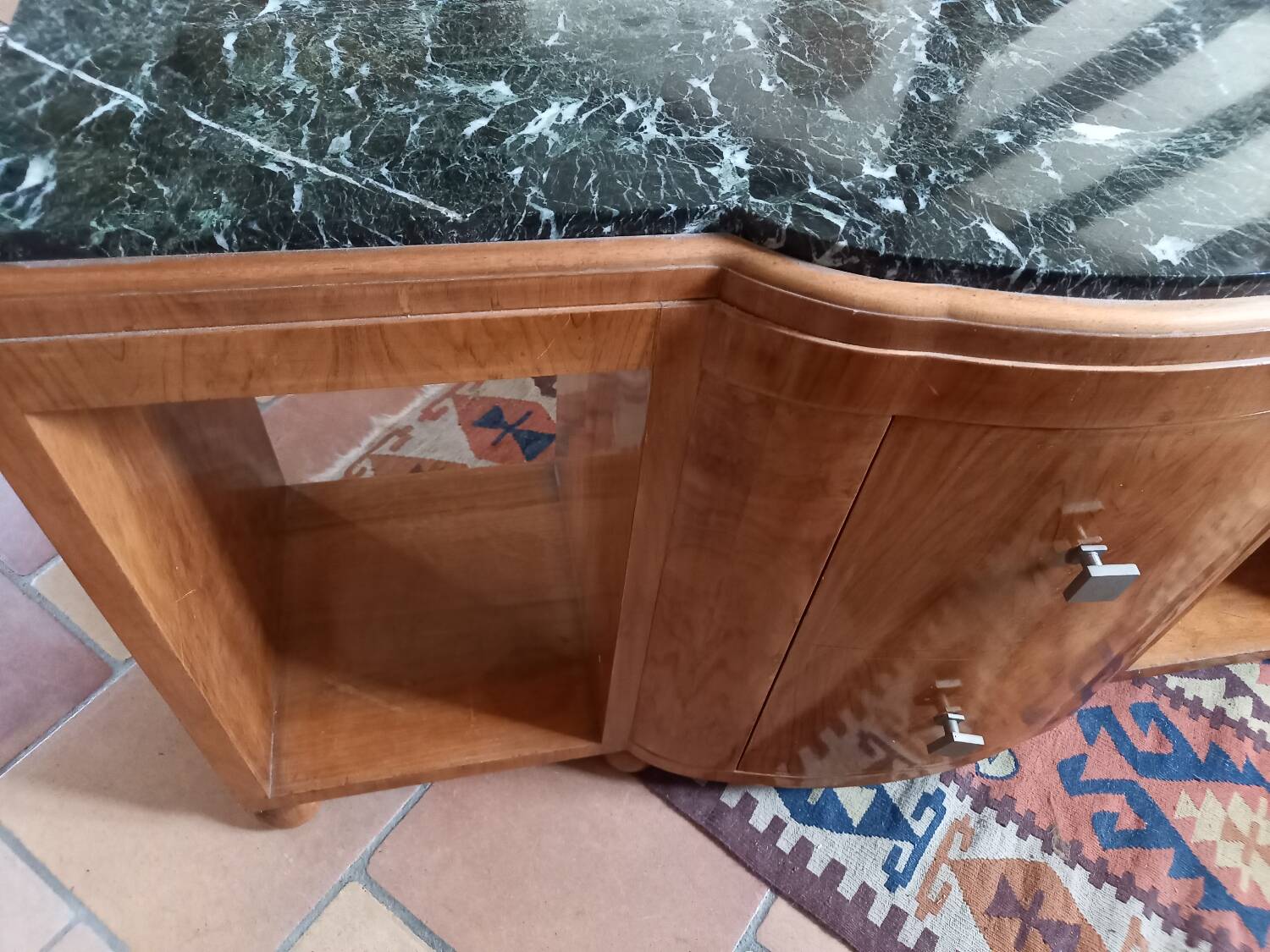 Double-sided art deco buffet or bar