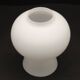 Opaque white glass lampshade