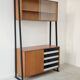 Library buffet U 458 black by Jiri Jiroutek for Interier Praha 1960