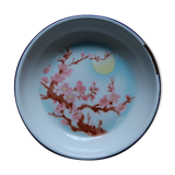 Enamelled plate/plate