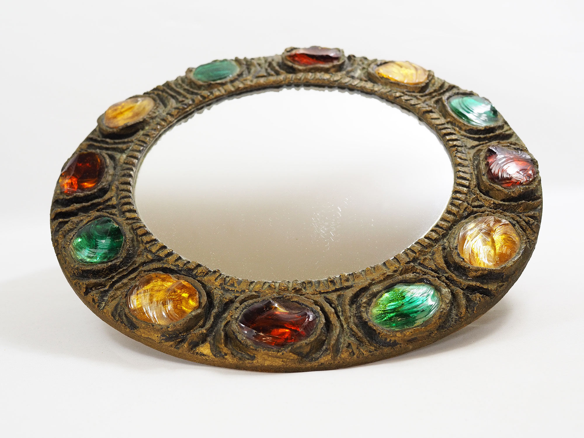 Murano "Creaciones Gobesso" Mirrors In Style of Line Vautrin