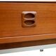 Enfilade furniture low tv hi design in teak 1980s