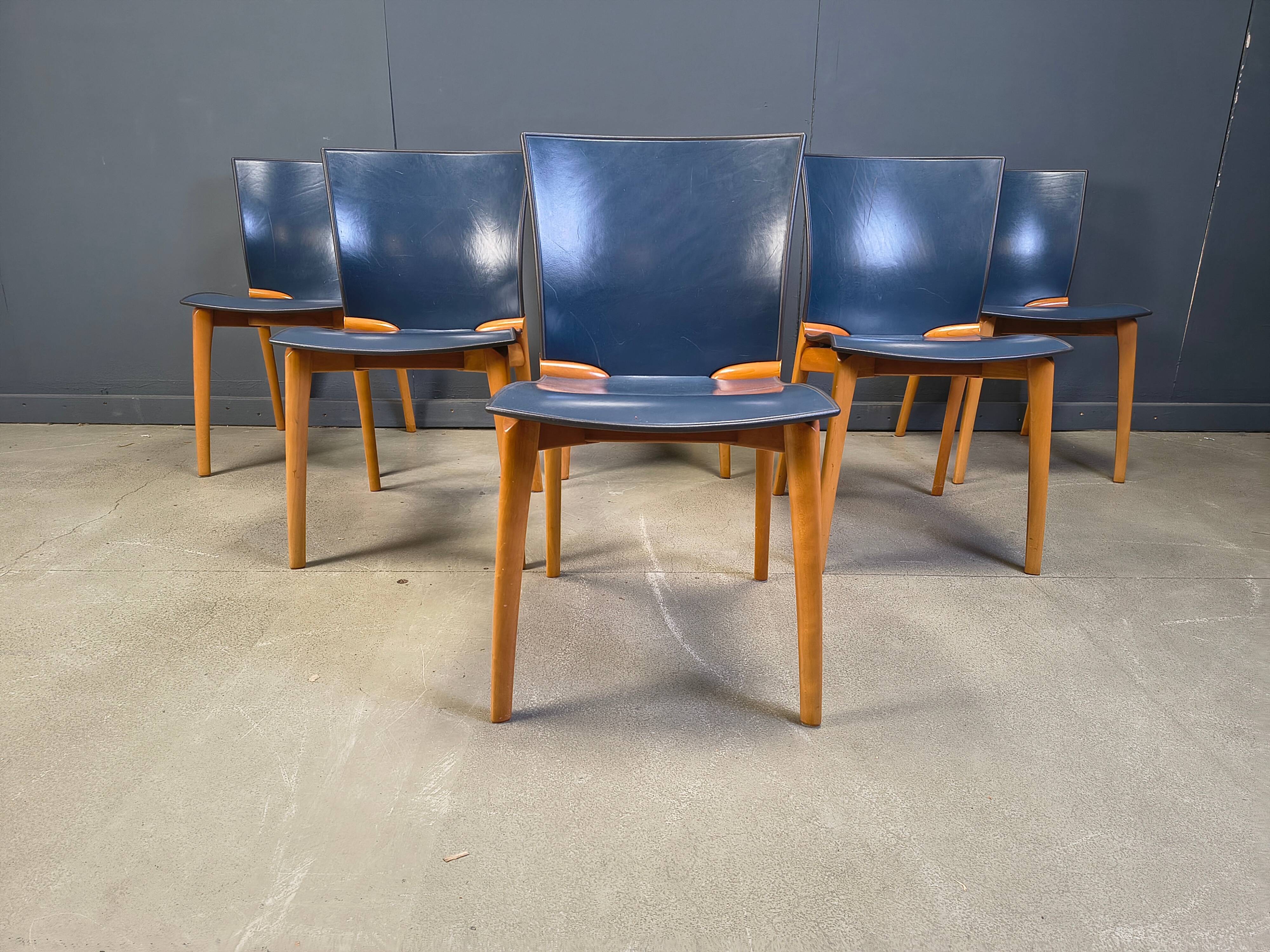 Cos S-12 chairs by Josep Llusca for Cassina, 1994s - set of 6