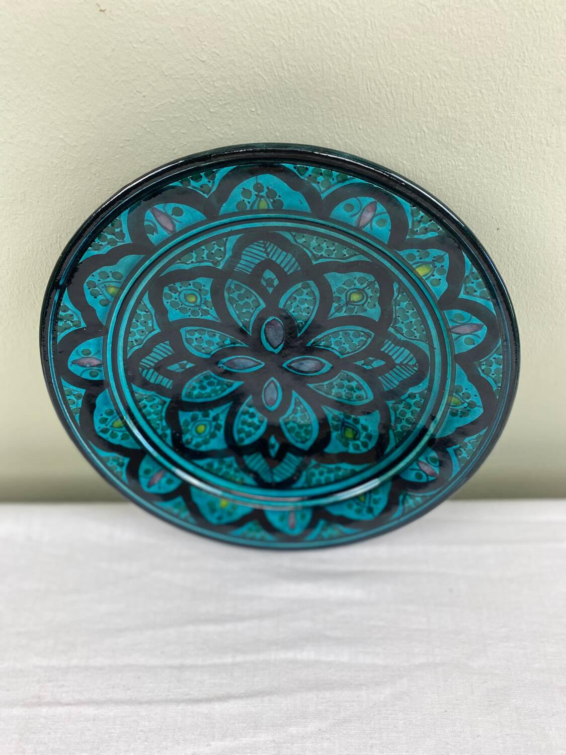 Ethnic decorative plate