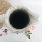 White ceramic broc