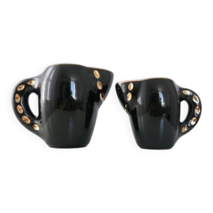 Paire de pichets / pot - lait