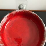 Caquelon, ceramic pan signed Arlette Rioux Juan