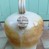 Rare Jarre à Huile Ancienne XIXème / Pot en Terre Vernissée
