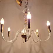 Murano chandelier 6 arms de mayo