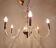 Murano chandelier 6 arms de mayo