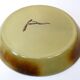 Vintage service plates and serving trays, 39 pieces, silk-screened.