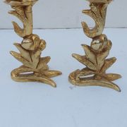 Pair of candlesticks Georges Mathias edition Fondica France