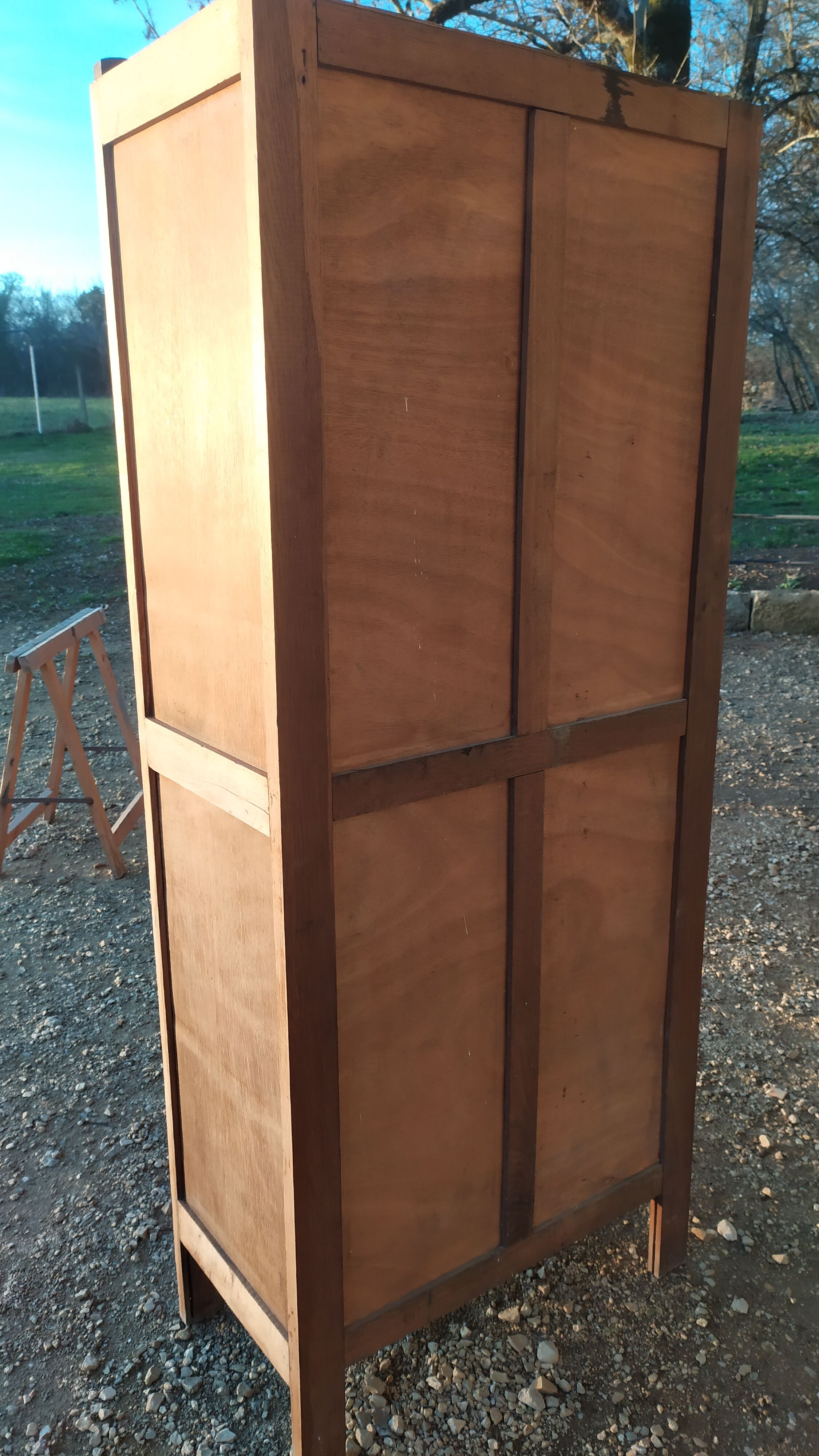 Parisian art deco wardrobe glazed
