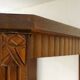 Small wooden Art Deco side table.