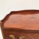 vintage louis XV style rose wooden table