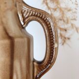 Art Deco slip vase, signed Louis Gueule