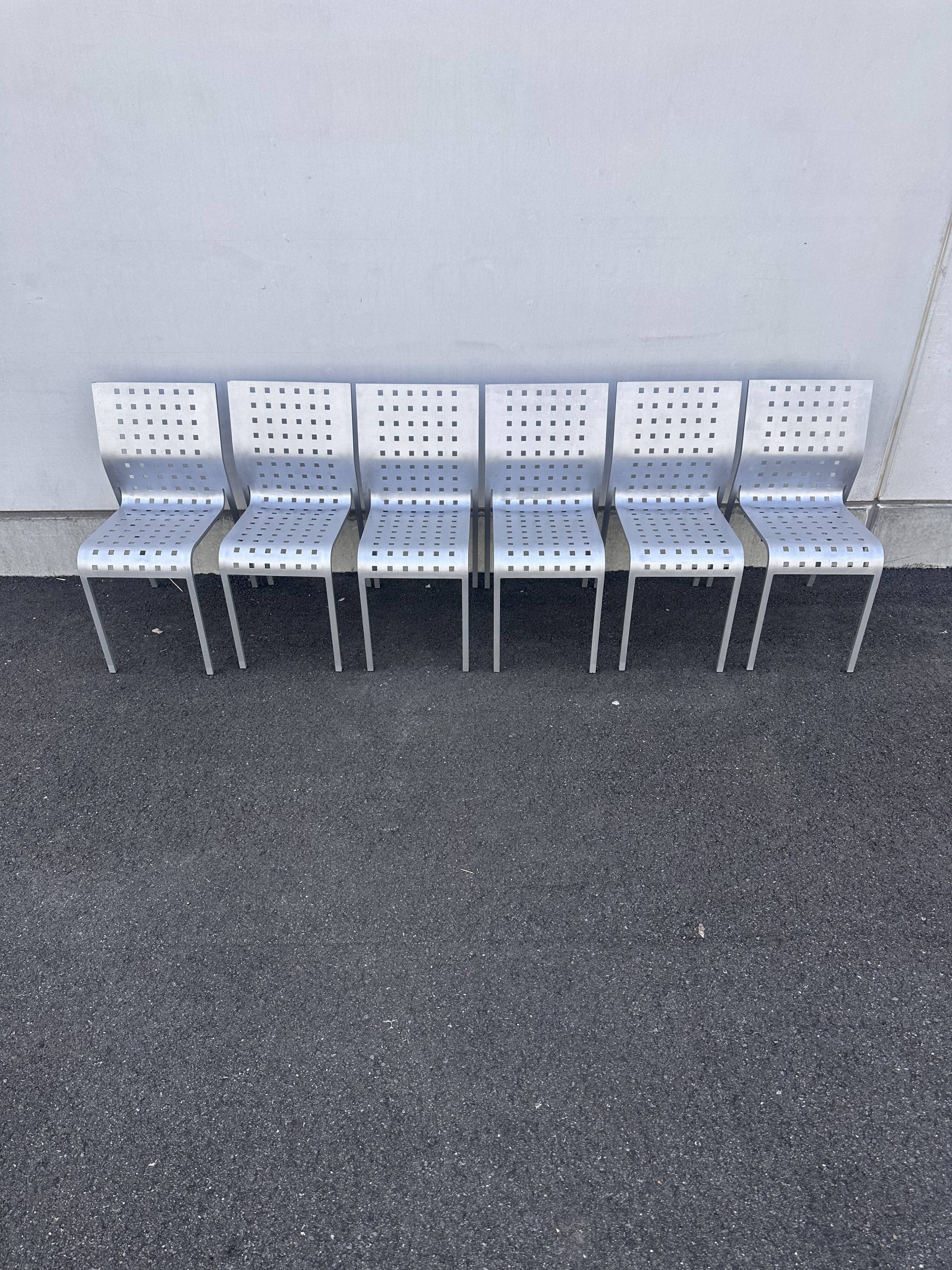Set de 6 chaises “Mirandolina” – Pietro Arosio pour Zanotta, 1999