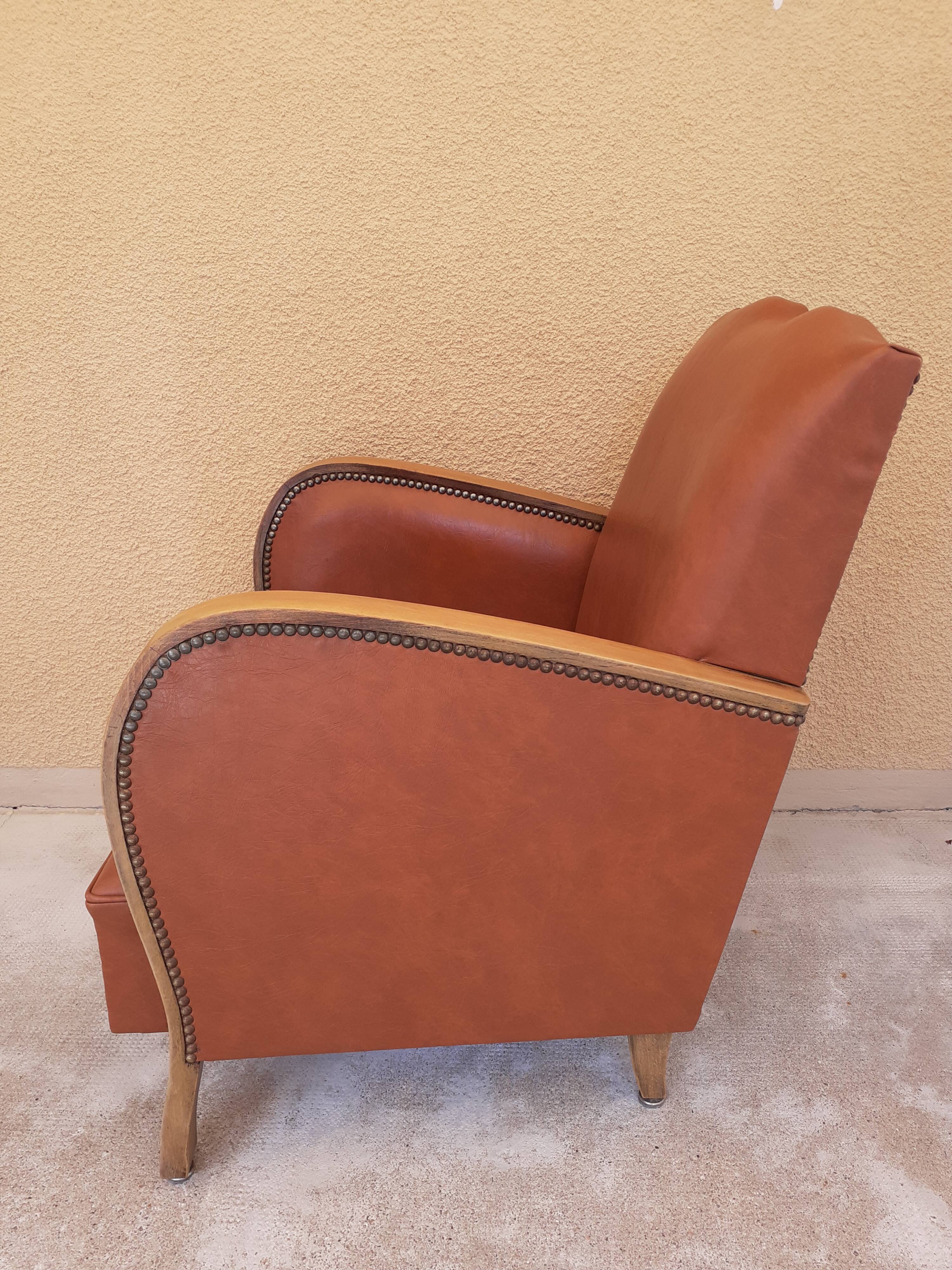 Skai havana armchair