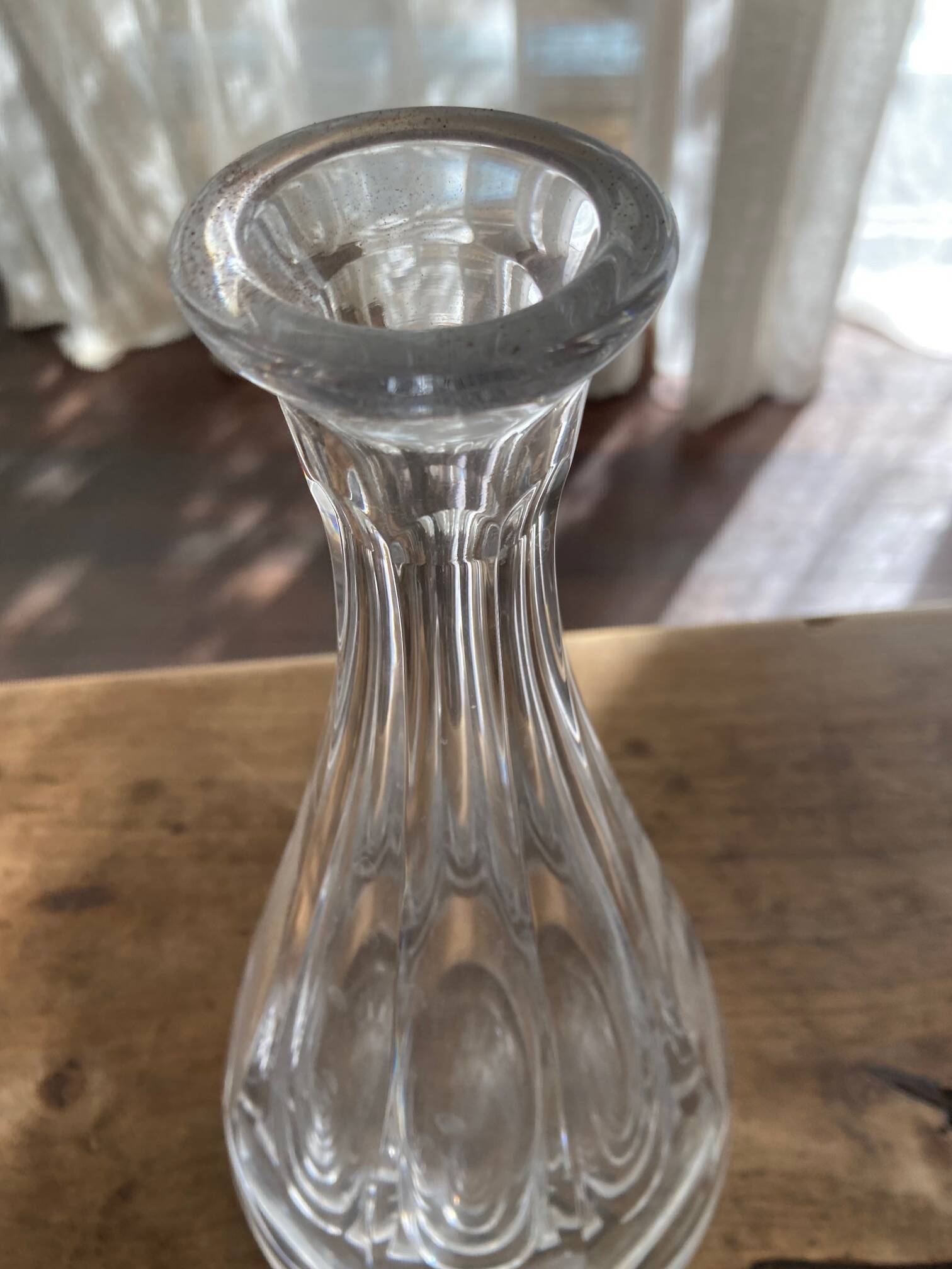 Baccarat crystal carafe