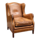 Classic English Sheep Leather Armchair
