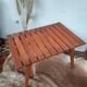 Table terrasse annees 50 a lattes vintage