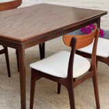 Teak dining table