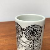 Danish Flora vase from the mid-century by Bjørn Wiinblad for Nymölle Denmark, 1960s.