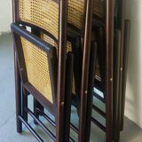 Canned folding chairs