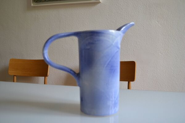 Pichet vase céramique signée