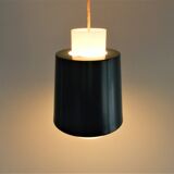 Vintage 1960s opalin glass suspension