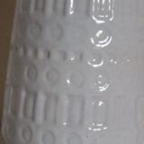 White ceramic vase W Germany