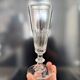 7 flûtes à champagne en cristal Baccarat