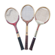 Série de 3 raquettes de tennis années 60