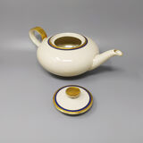 1950s Gorgeous White, Blue and Gold Tea Set/Coffee Set in Bavaria Porcelain. Made in Germany