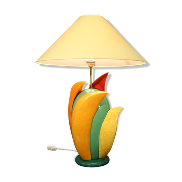 Lampe en céramique par François Chatain France 1990s