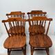 4 chaises western de saloon vintage 1970-1980