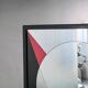 Eugenio Carmi Art Mirror 1970's Italian Decorative