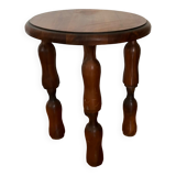 Antique wooden pedestal table