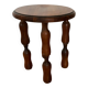 Antique wooden pedestal table