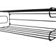 Vintage IKEA Fran Coat Rack Shoe Rack 80s design