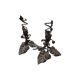 Antique French Candlesticks With Leaves, from around 1900