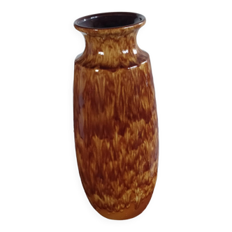 Large west germany ceramic vase 1970