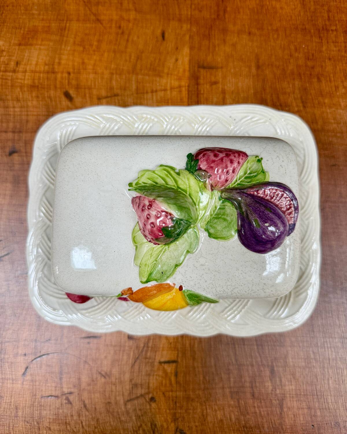 FG Butter Dish in Slush